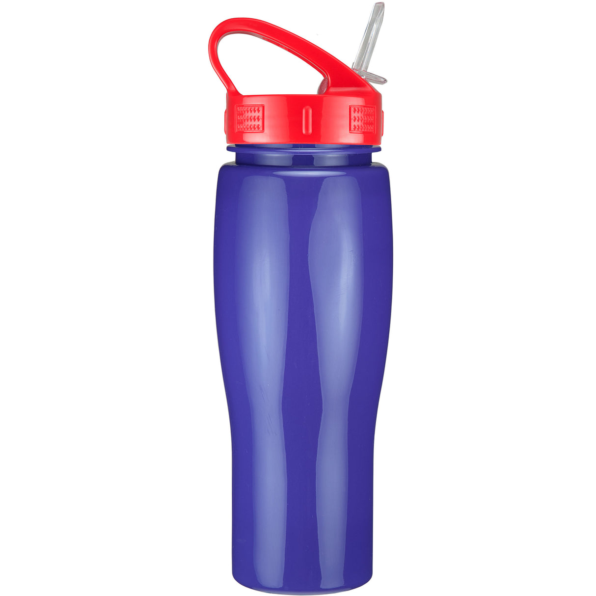 24 Oz. Contour Bottle w/ Sport Sip Lid And Straw - Solid Colors