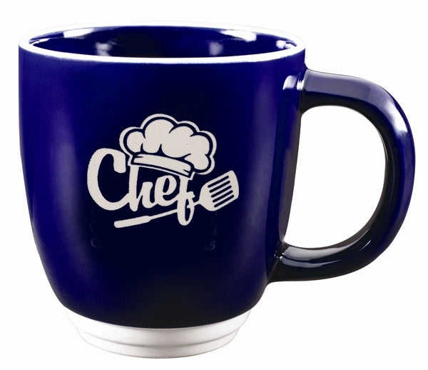 Victorian 14oz cobalt mug - Etched