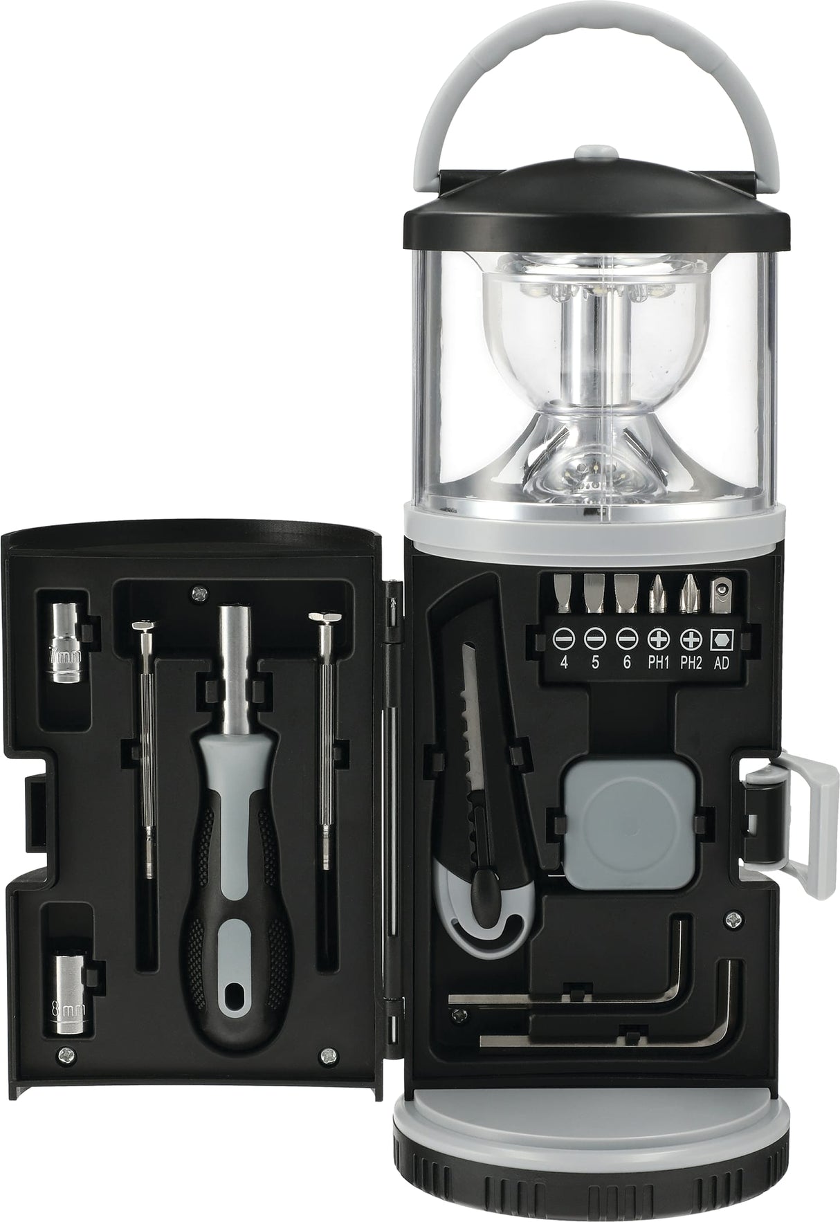 15 piece Tool Kit with Multi Function Lantern