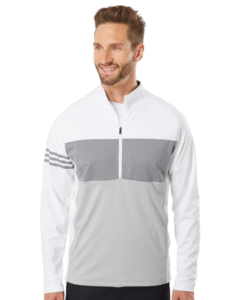 Adidas 3 Stripes Competition Quarter-Zip Pullover