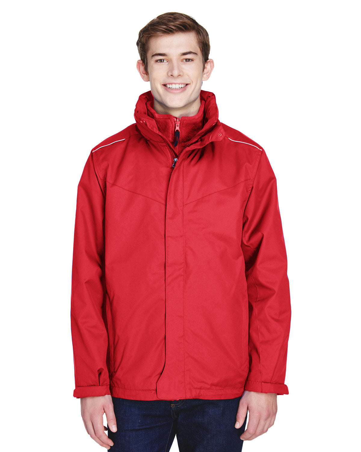 CORE 365 Men's Region 3-in-1 Jacket with Fleece Liner