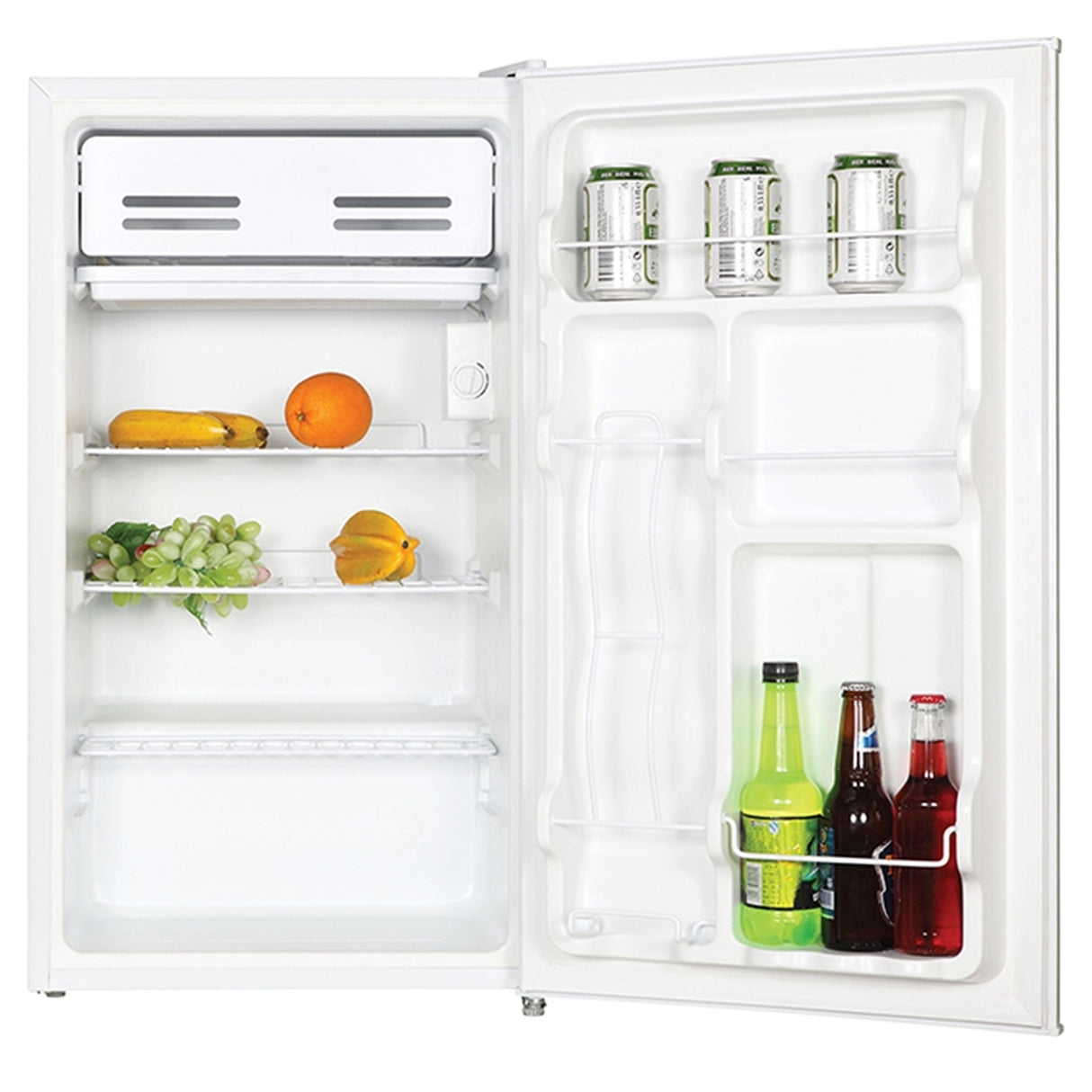Koolatron Compact Fridge w/ Freezer, 3.2 cu ft (91L), White