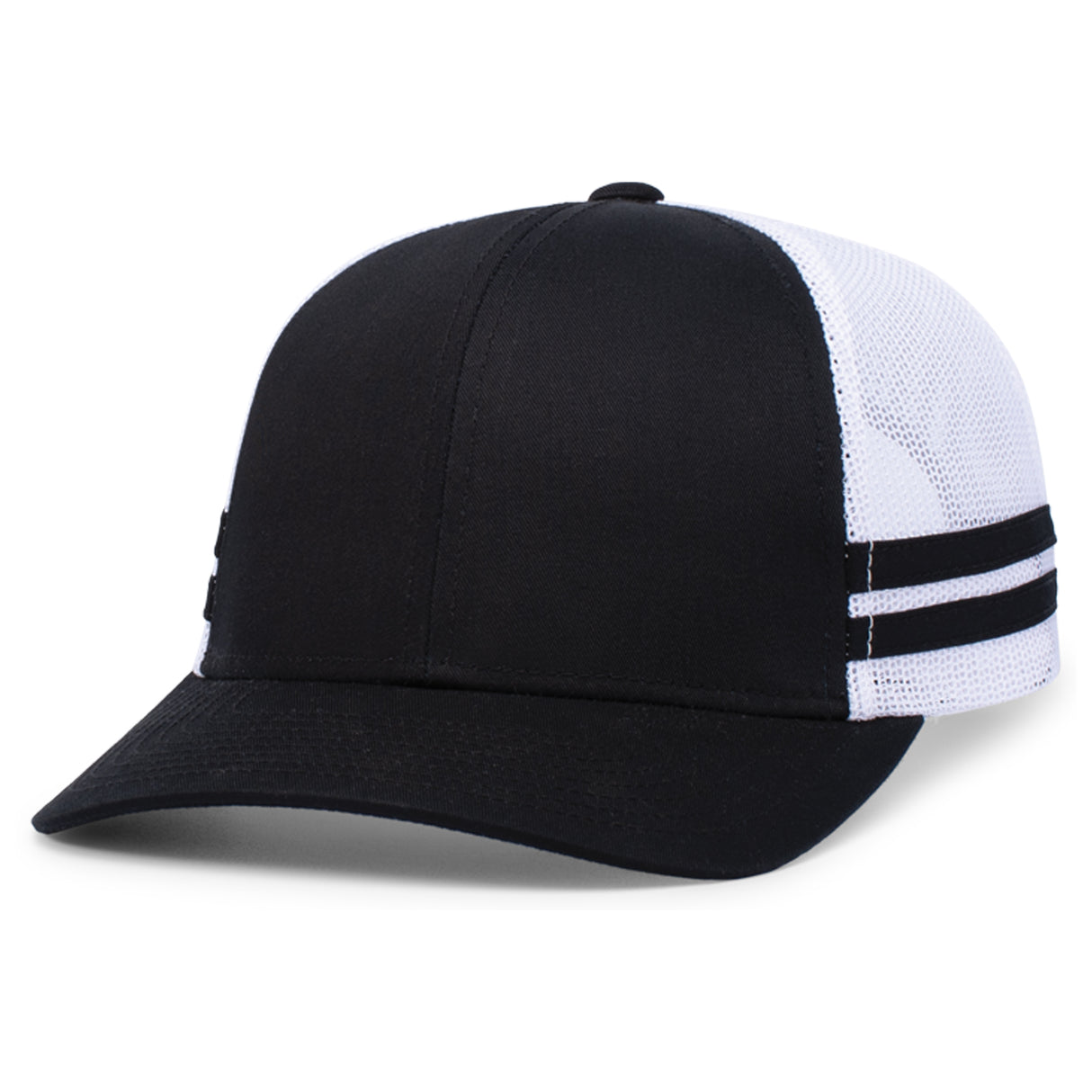 Low-Profile Stripe Trucker Cap