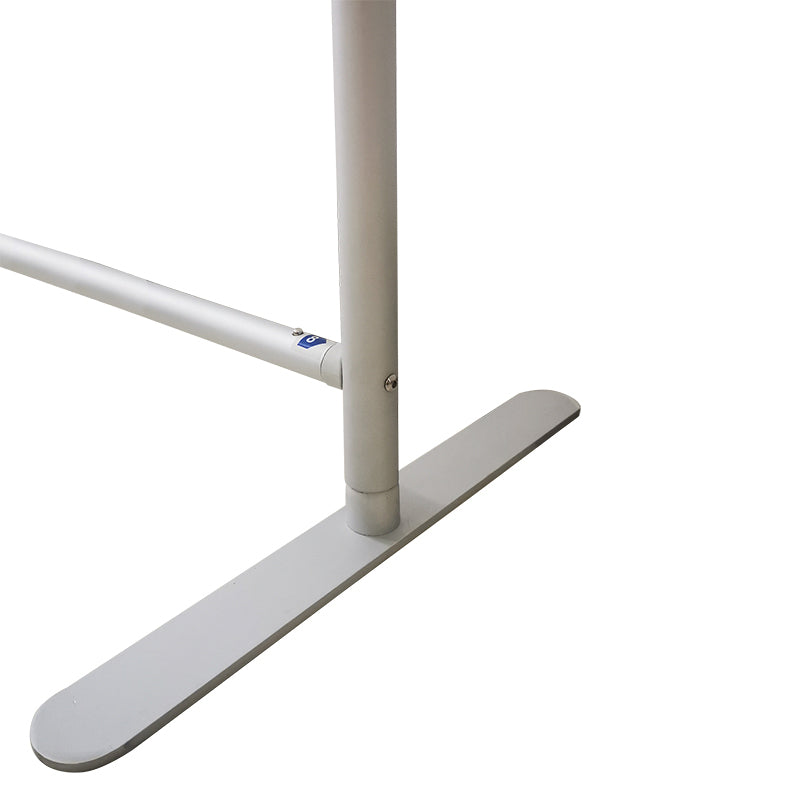 72 Hr Fast Ship - Tradeshow Booth Package Sleek, 3'W x 96"h EuroFit Display and 6' Sub Tablecloth