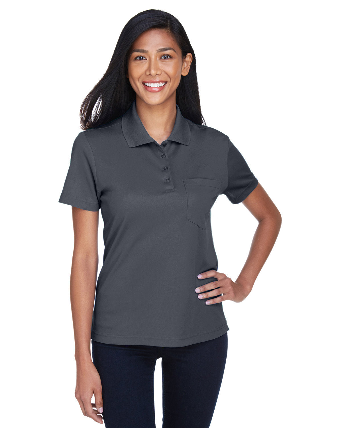 CORE 365 Ladies' Origin Performance Piqué Polo with Pocket