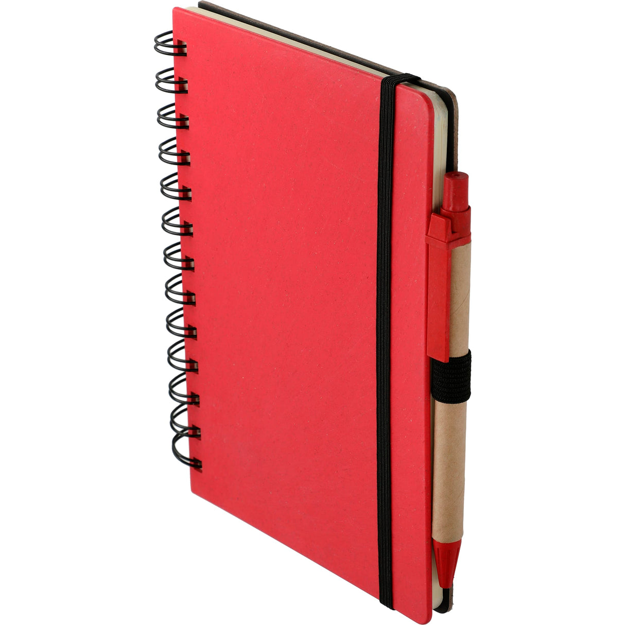 5" x 7" FSC® Mix Wheat Straw Notebook with Pen