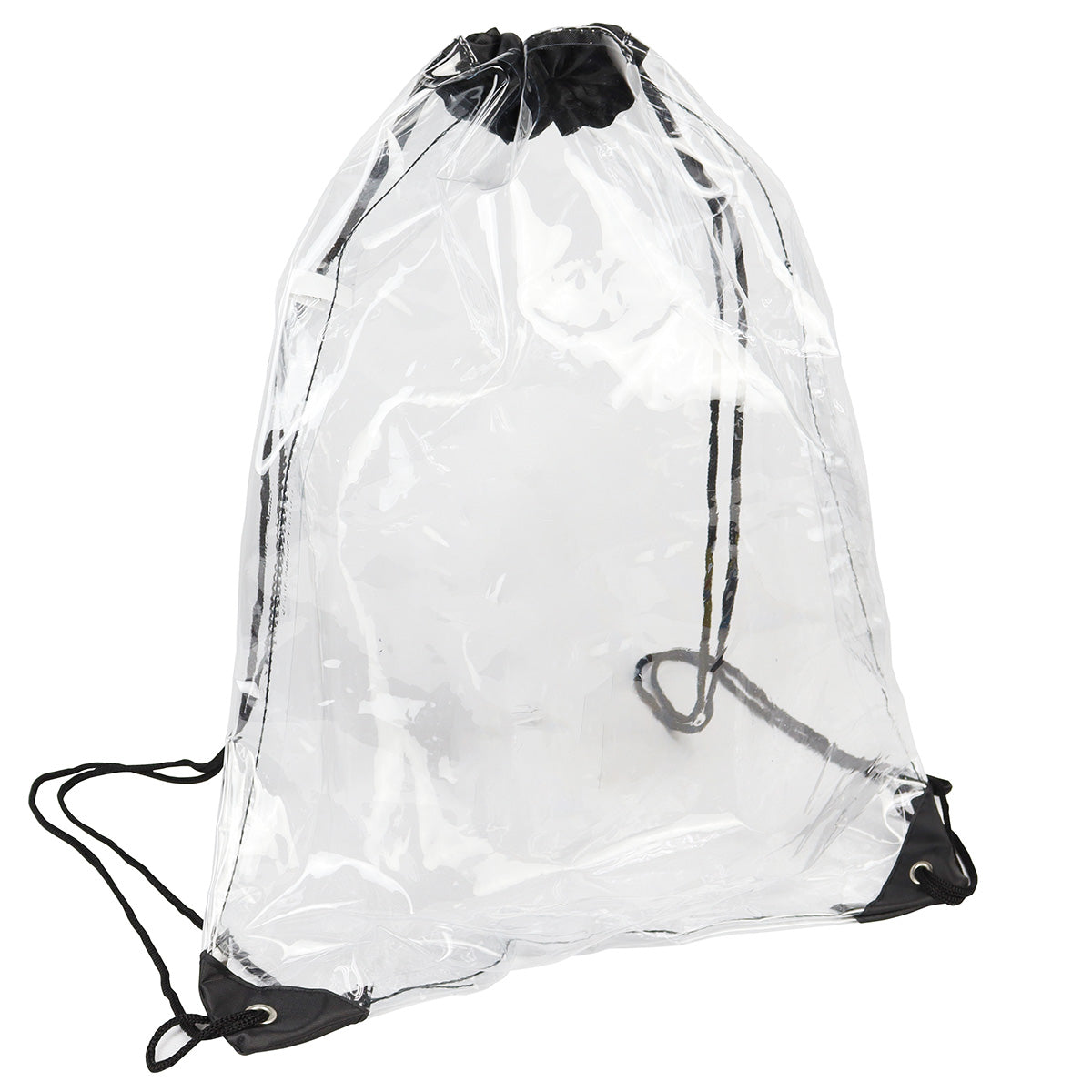 000770 Diamond Clear TPU Drawstring Backpack
