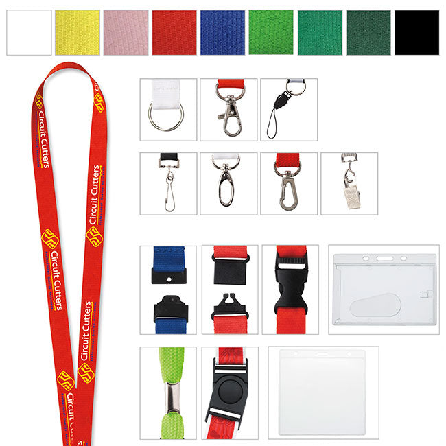 3/4" Polyester Lanyard