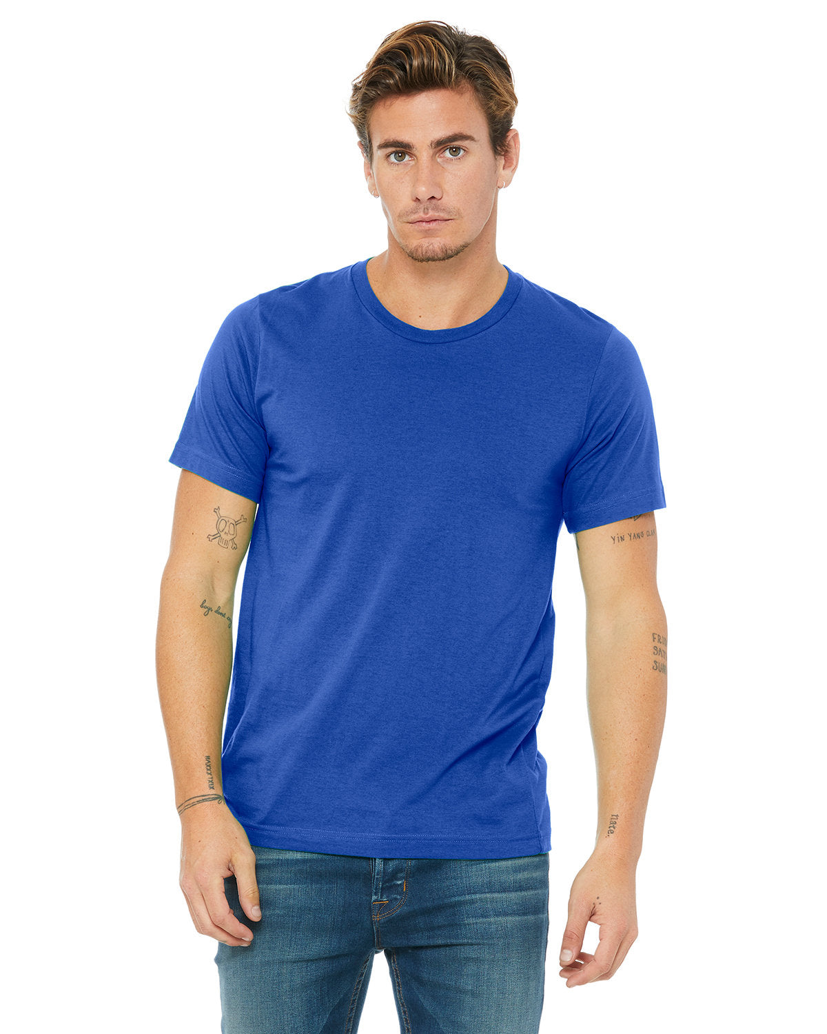 BELLA+CANVAS Unisex Poly-Cotton Short-Sleeve T-Shirt