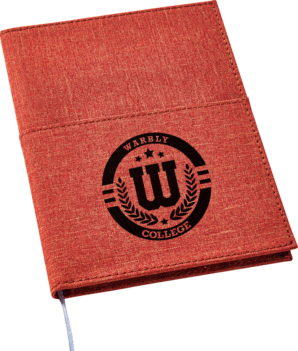 5" x 7" FSC® Mix Canvas Pocket Refillable Notebook