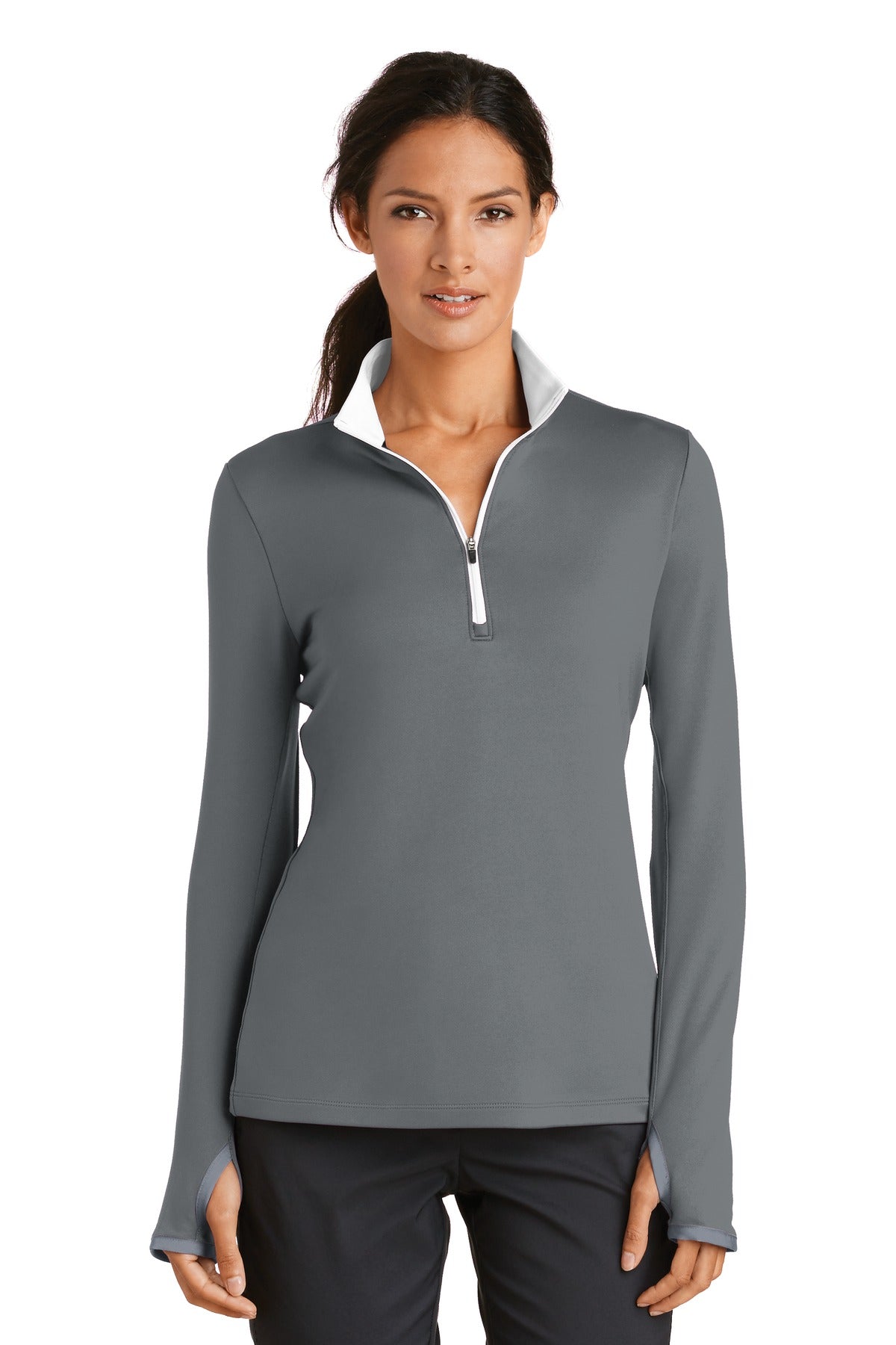 Nike Golf Ladies' Dri-FIT Stretch 1/2-Zip Cover-Up Shirt