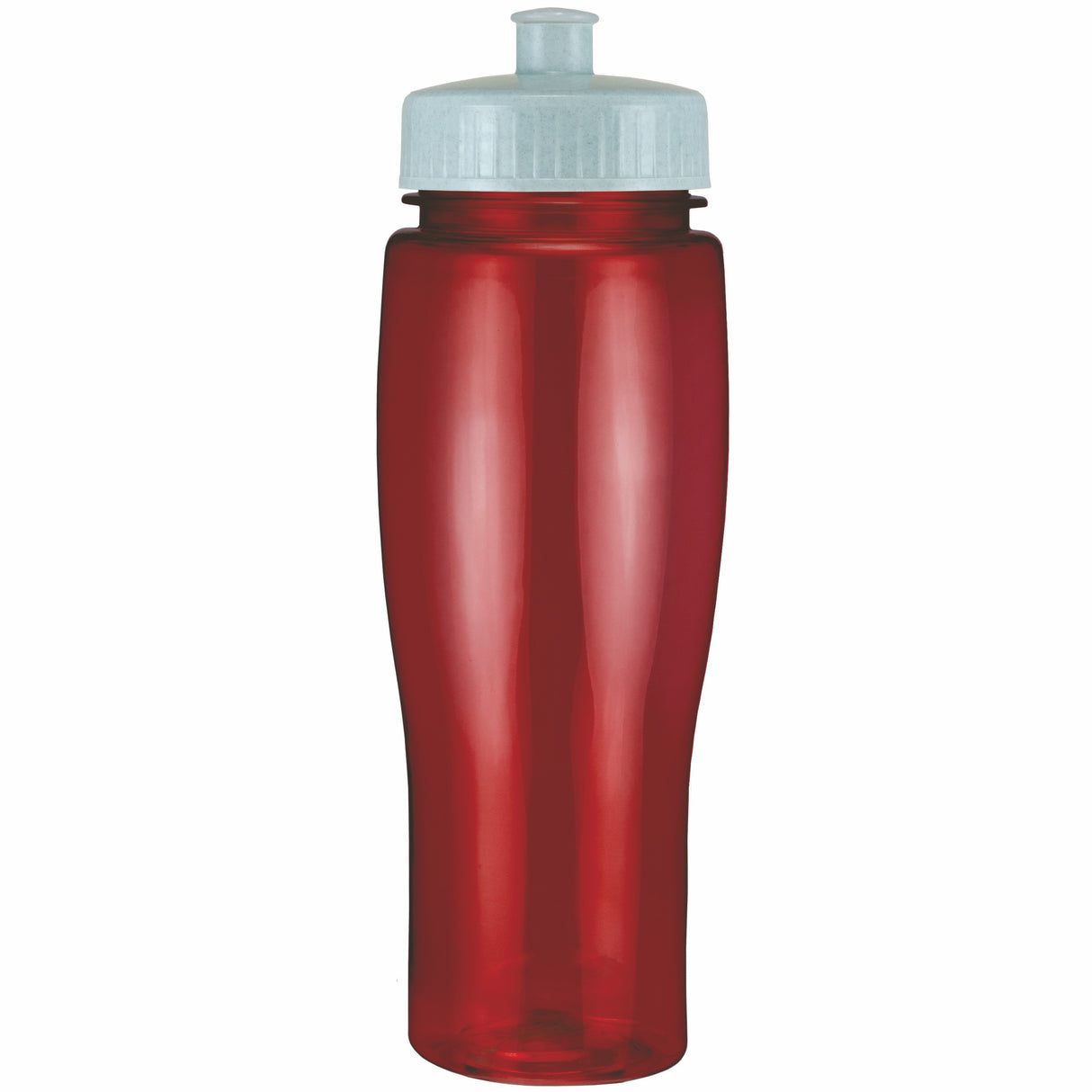 24 Oz. Contour Translucent Bottle w/ Push Pull Lid