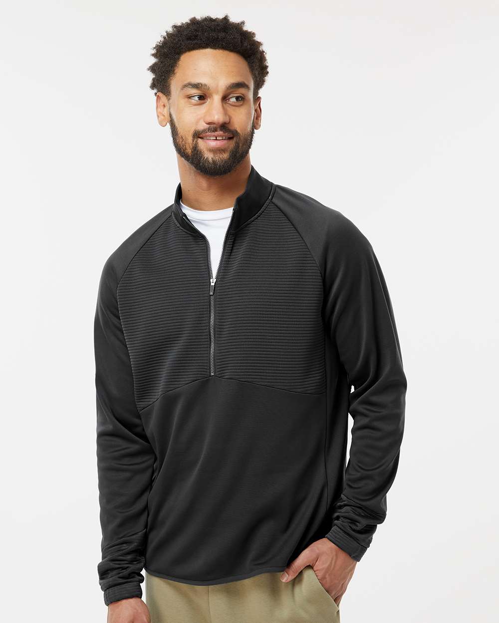 Adidas® Quarter-Zip Pullover