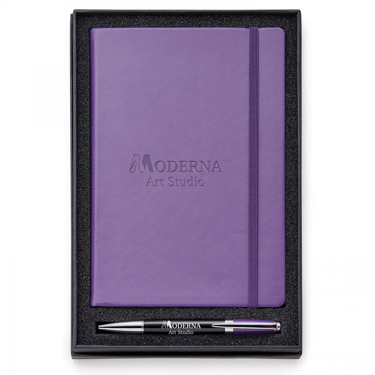 MELODY 2-TONE NEOSKINreg; PEN JOURNAL GIFT KIT
