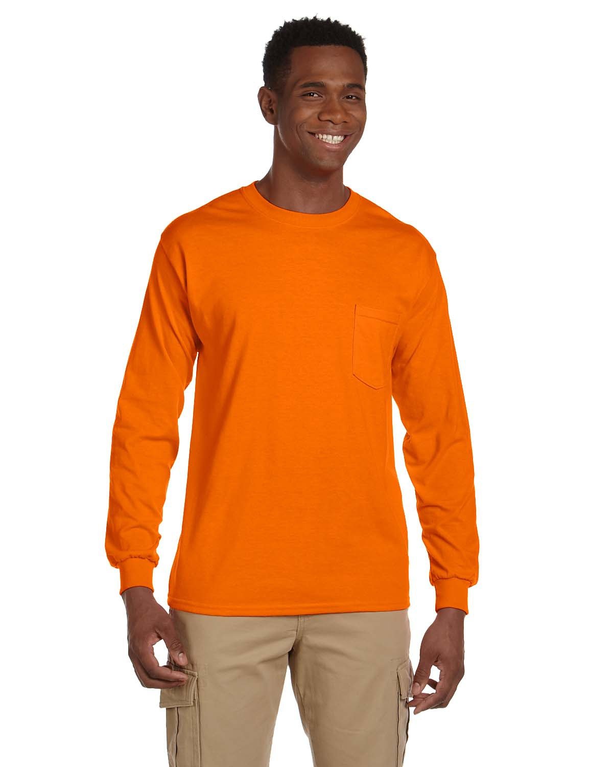 Gildan Adult Ultra Cotton® Long-Sleeve Pocket T-Shirt
