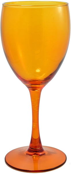 Pinot wine 8.5oz topaz coloured glass