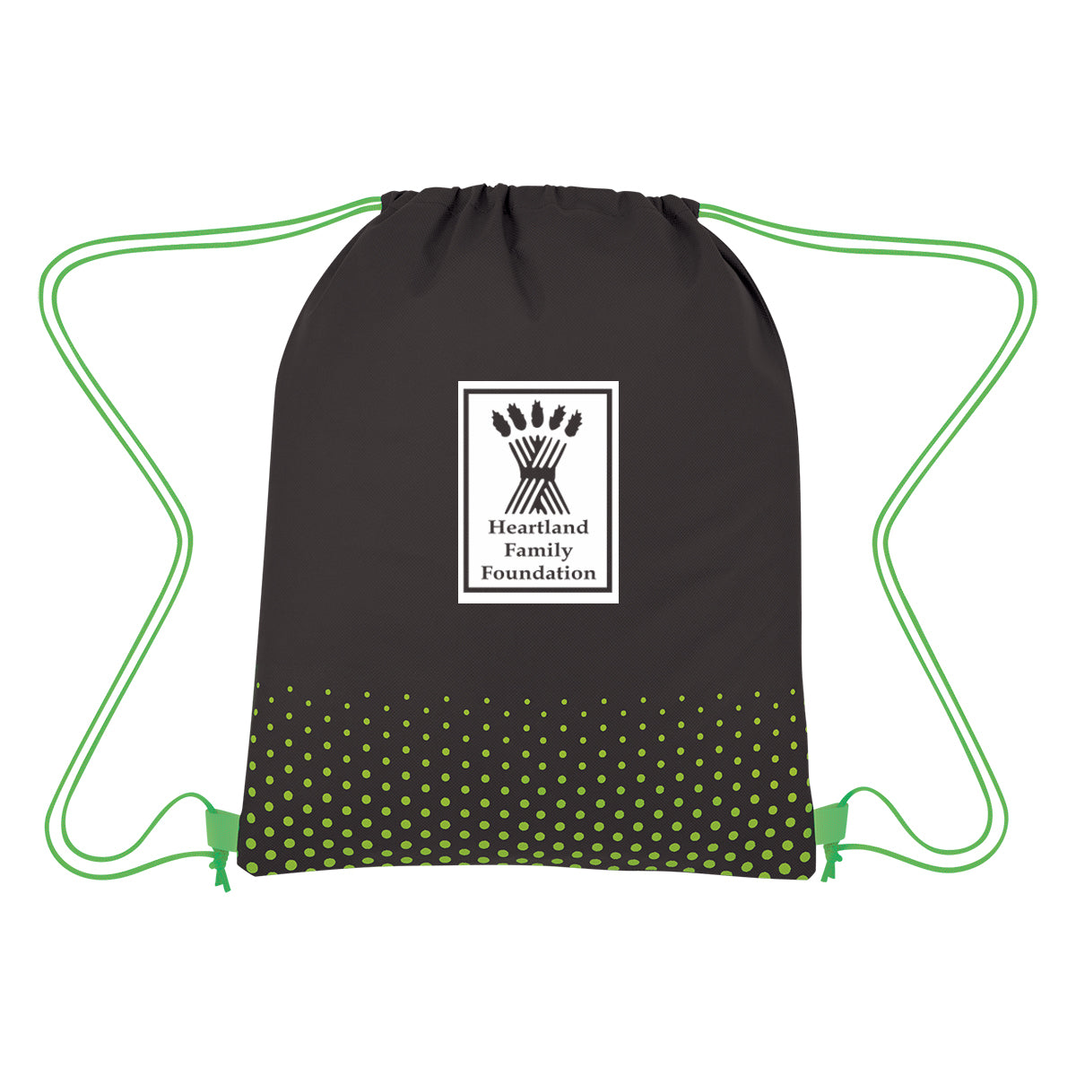 Connect The Dots Non-woven Drawstring Bag