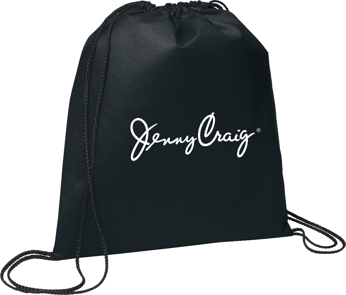 Evergreen Non-Woven Drawstring Bag