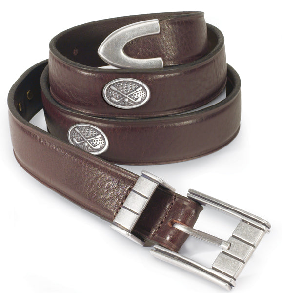 Brown Golf Leather Belt 32"