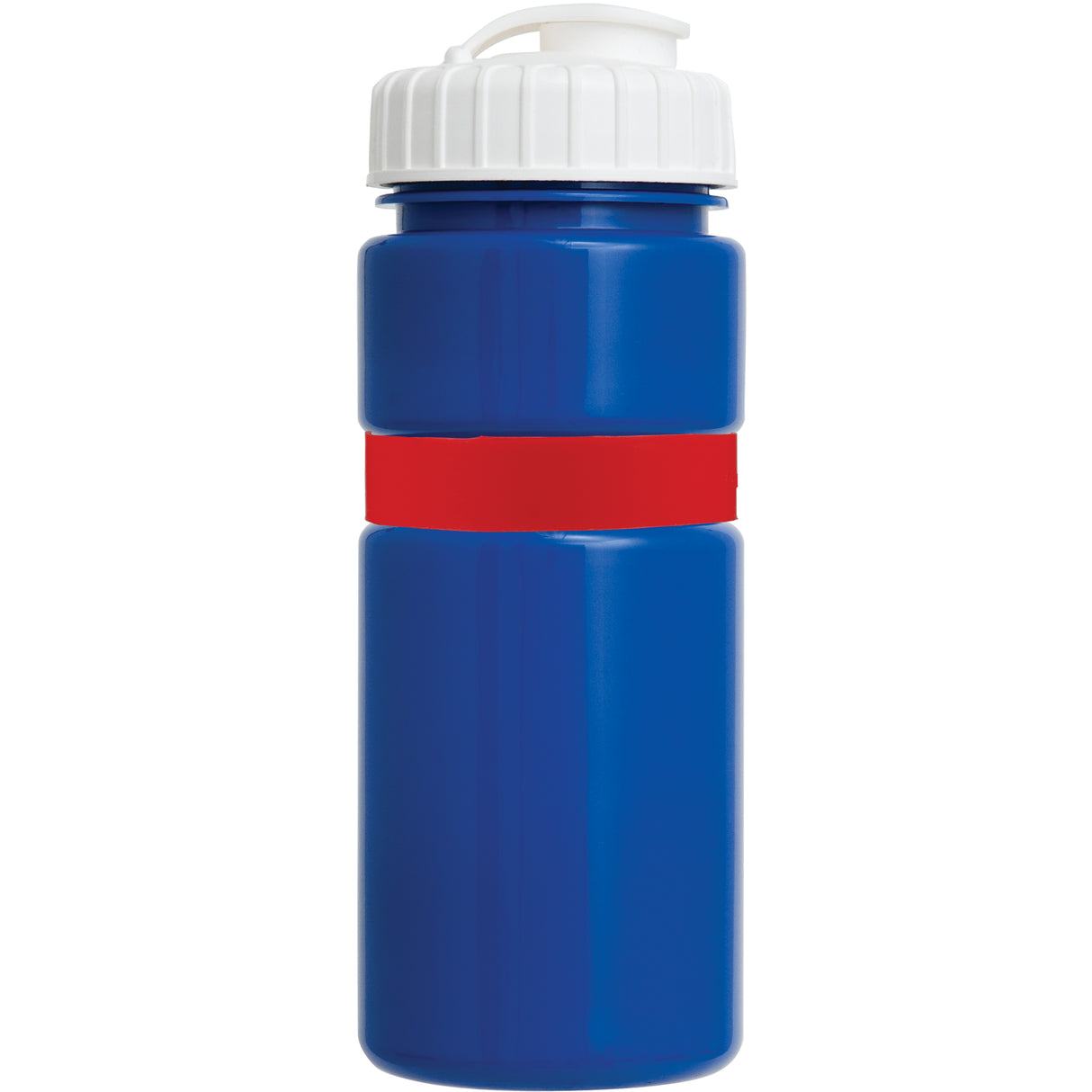 20 Oz. Sportster Bottle with Silicone Gripper Band w/ Push Pull Lid