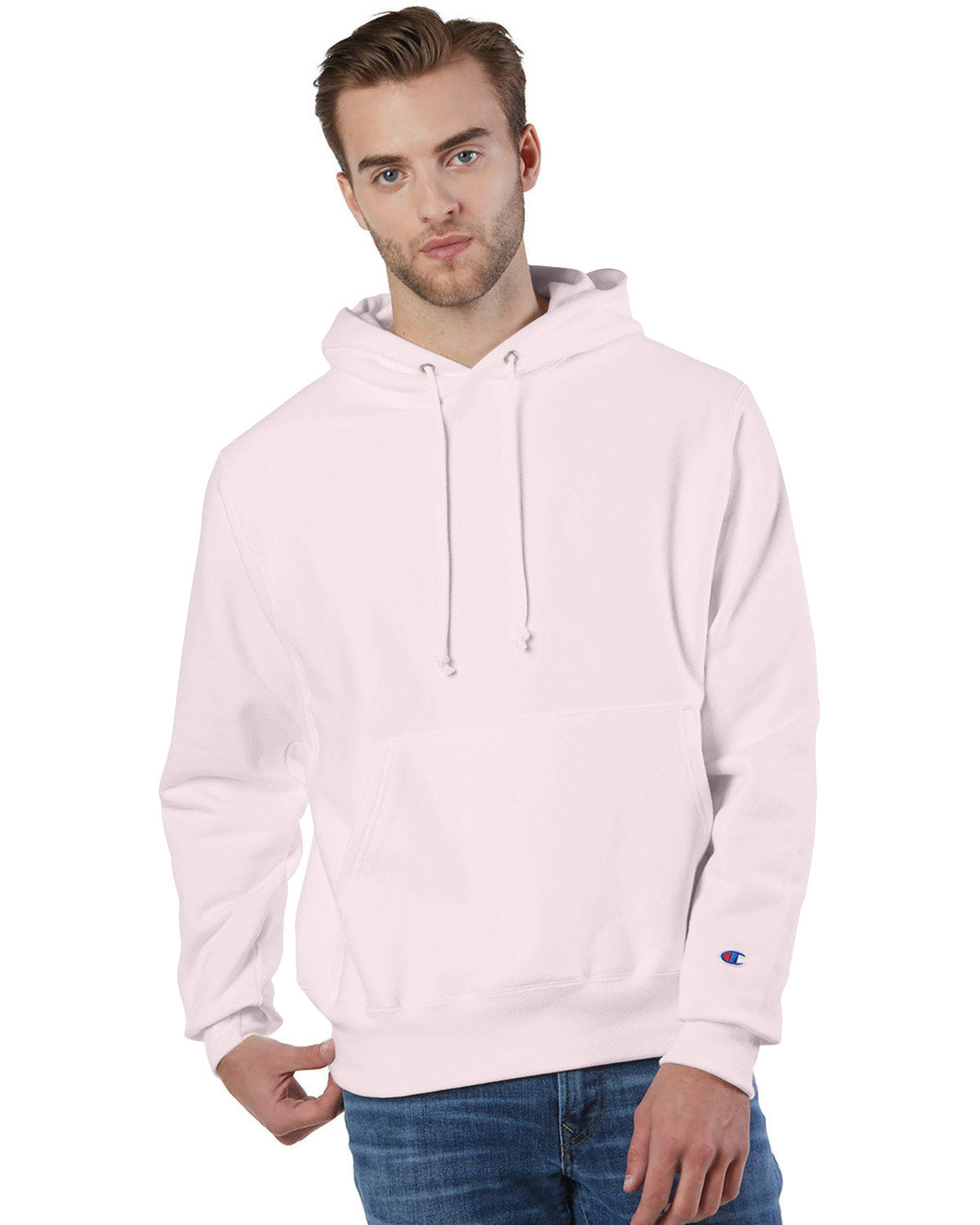 000117 Champion Reverse Weave® Pullover Hooded Sweatshirt