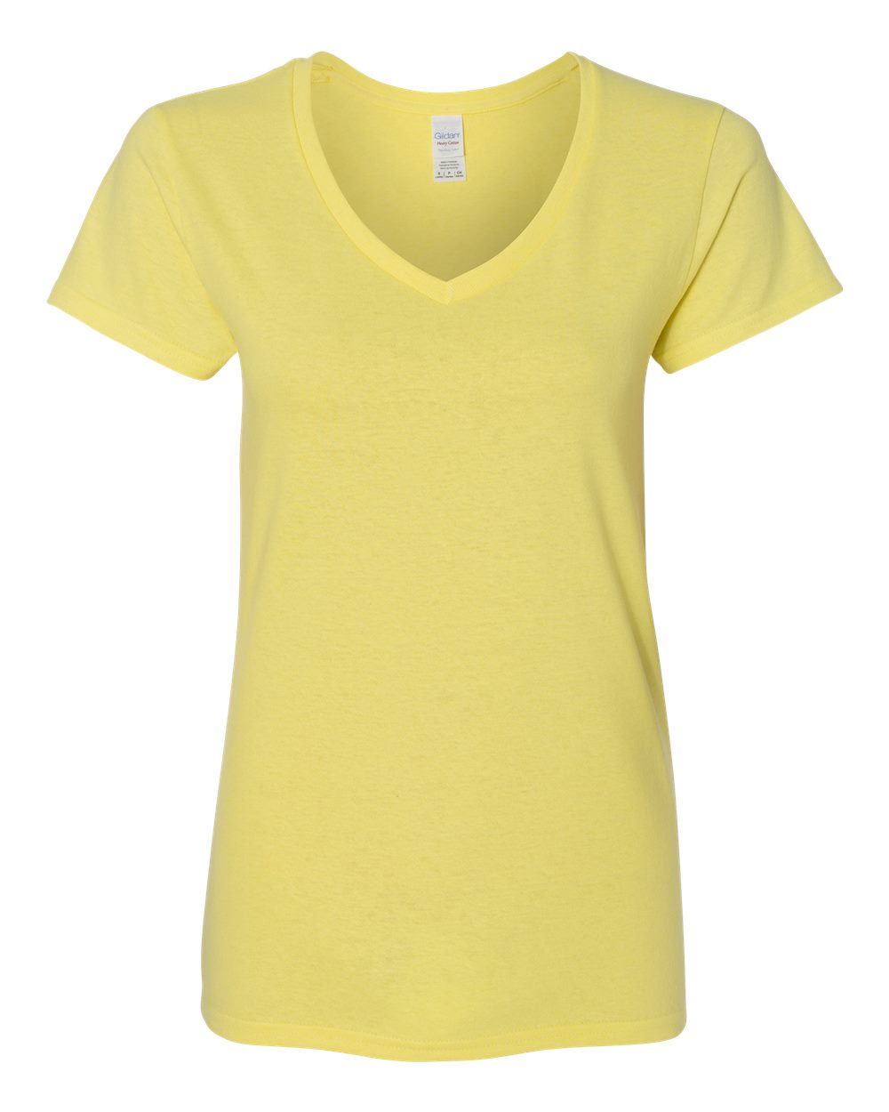 Gildan® Heavy Cotton™ Women's V-Neck T-Shirt