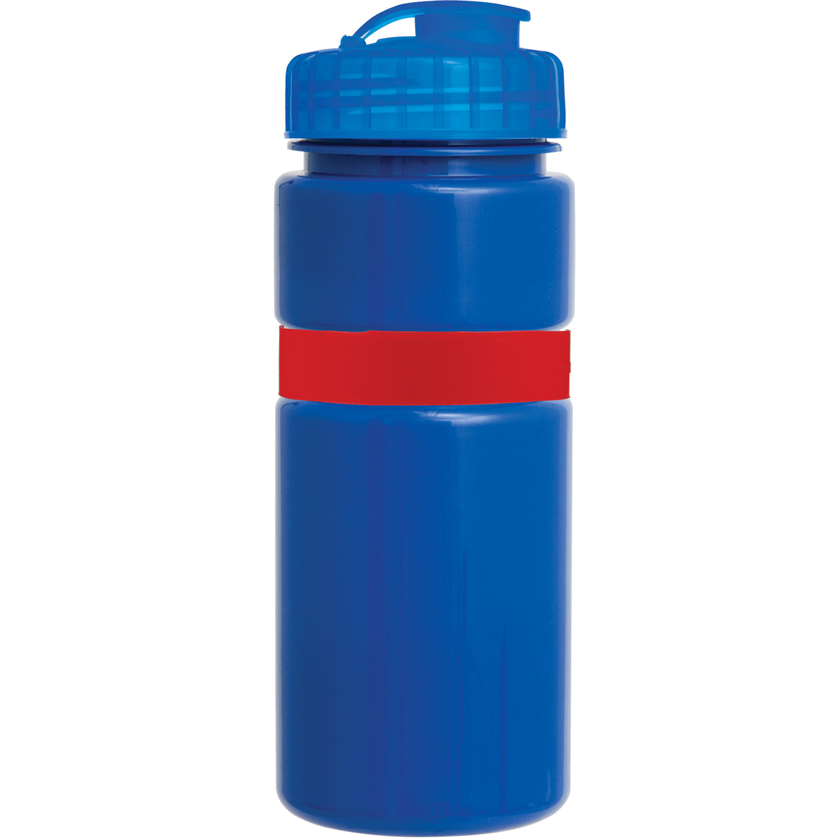 20 Oz. Sportster Bottle with Silicone Gripper Band w/ Push Pull Lid