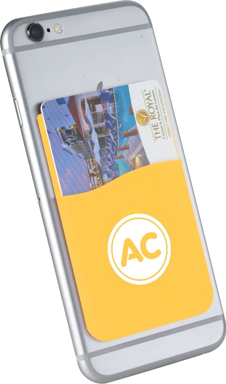 000289 Slim Silicone Card Wallet