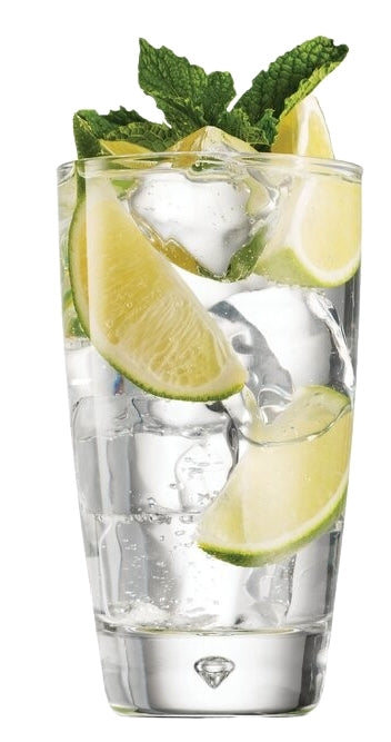 ~ Bormioli Rocco Luna 15.25oz clear glass tumbler - Bulk Packaging/Pallet