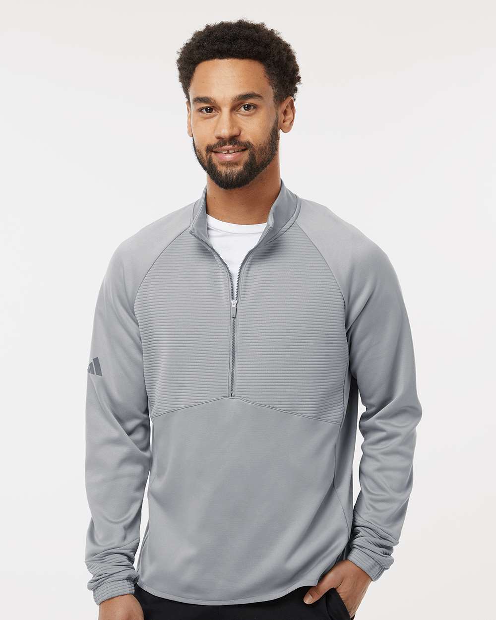 Adidas® Quarter-Zip Pullover