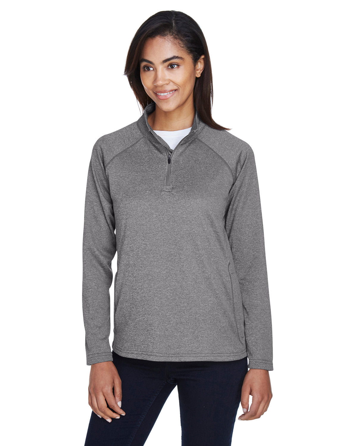 DEVON AND JONES Ladies' Stretch Tech-Shell® Compass Quarter-Zip