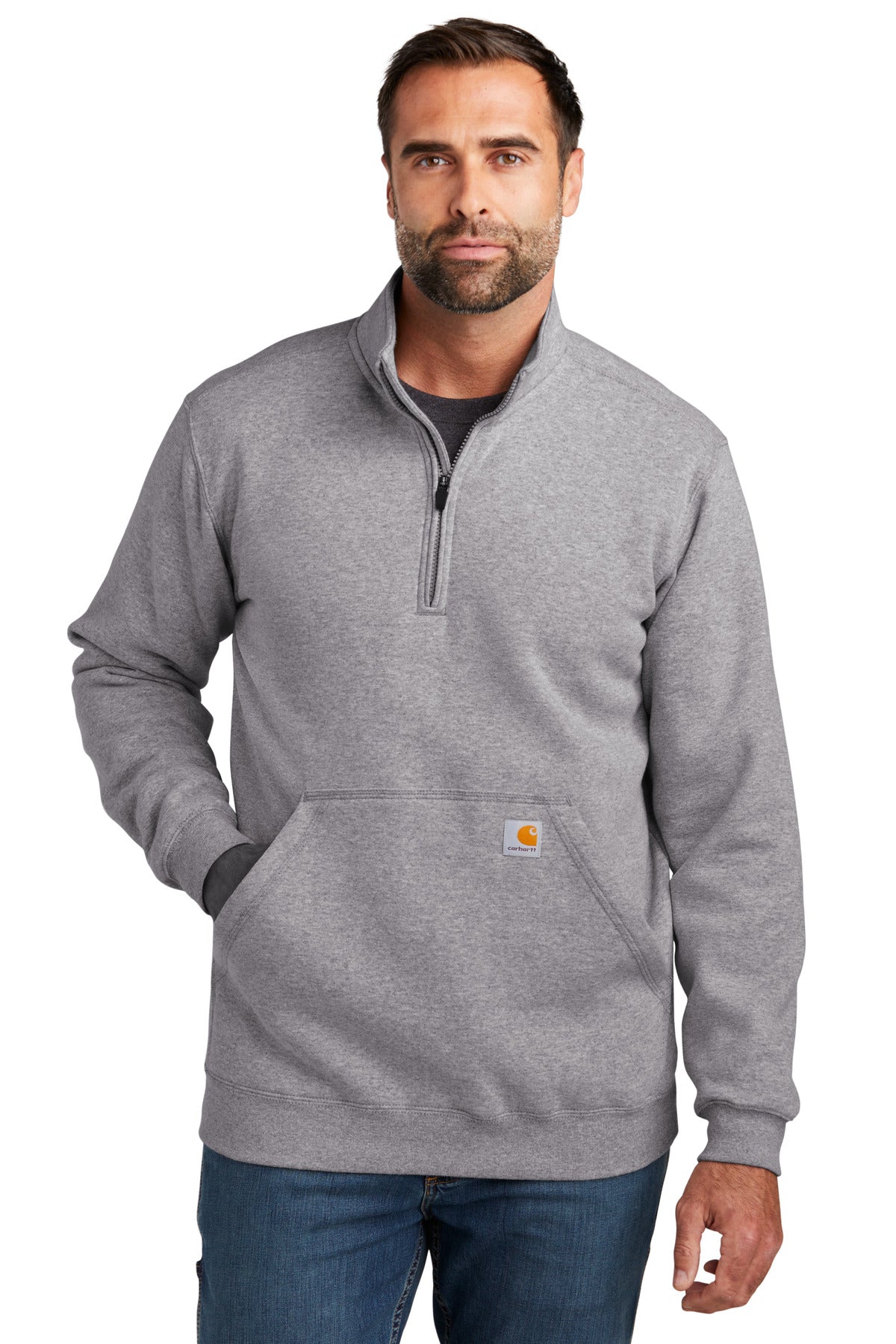 Carhartt Midweight ¼ Zip Mock Neck Sweatshirt