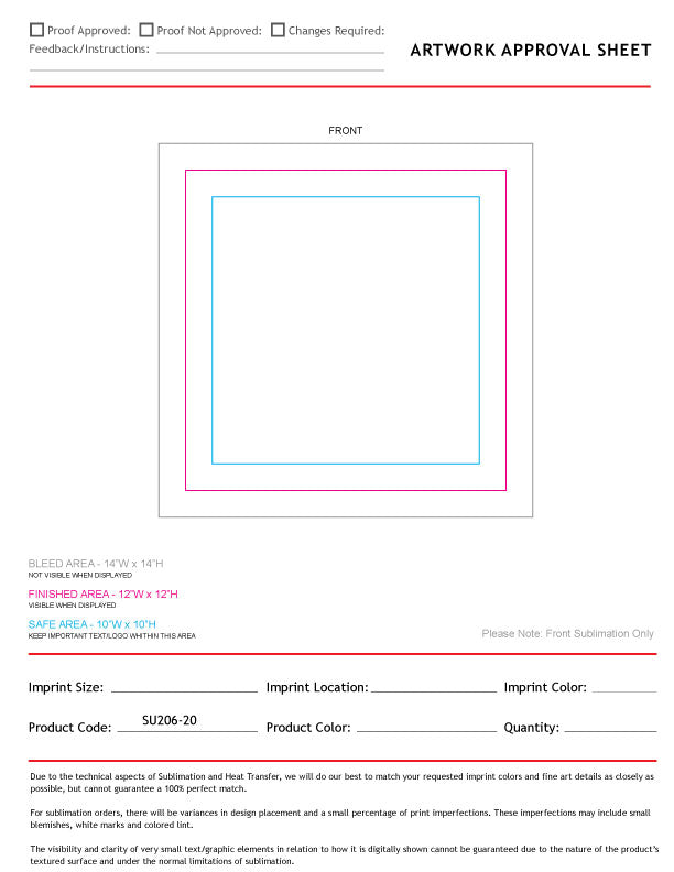 Colored Sublimated Rally, Skate Towels with Jersey stripes, 12x12 Sublimated Edge to Edge 1 side