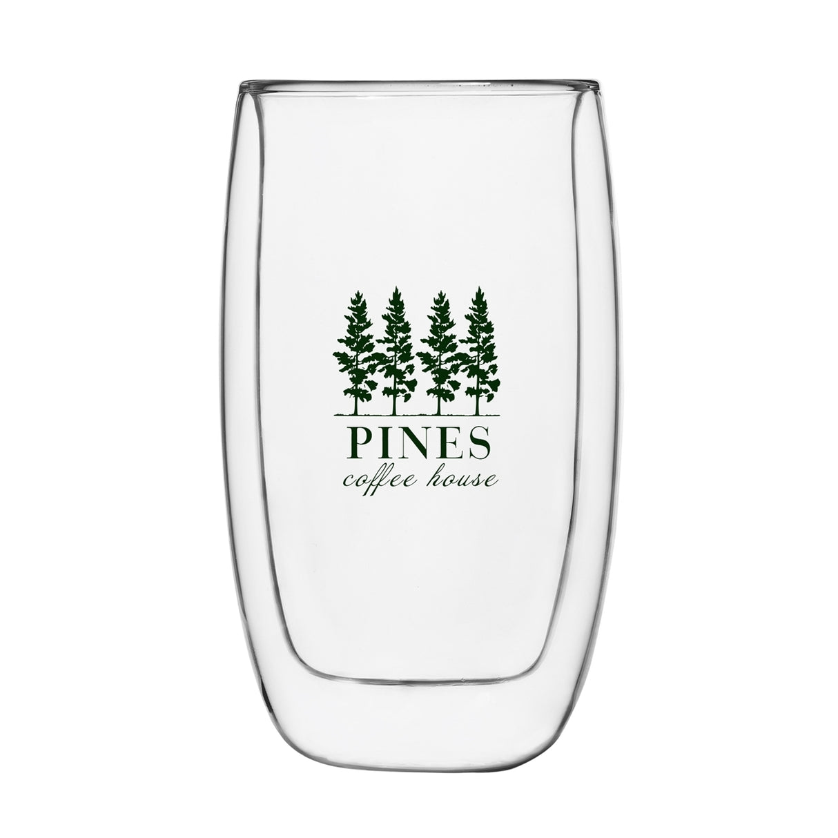 Barista Collection, 13.4oz double wall clear Borosilicate Glass Latte Macchiato tumbler