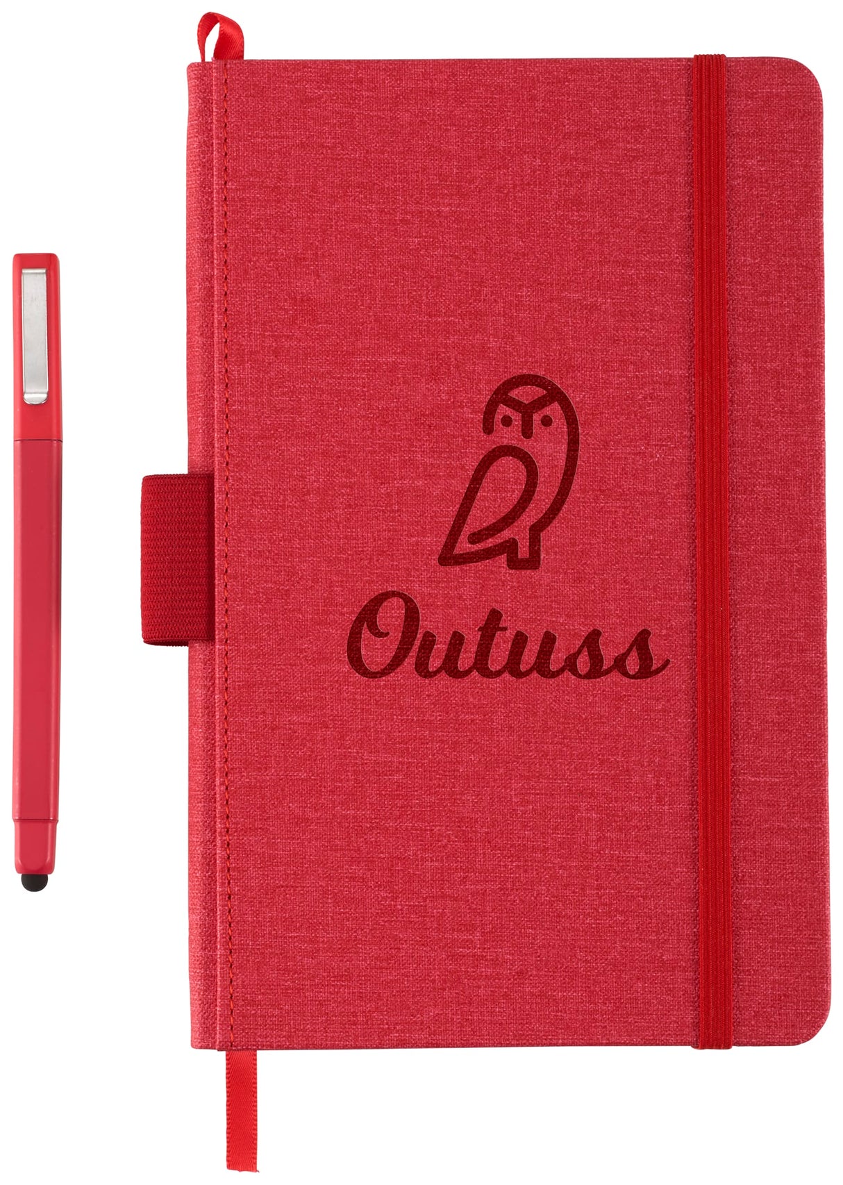 5.5" x 8.5" FSC® Mix Heathered Hard Bound JB®