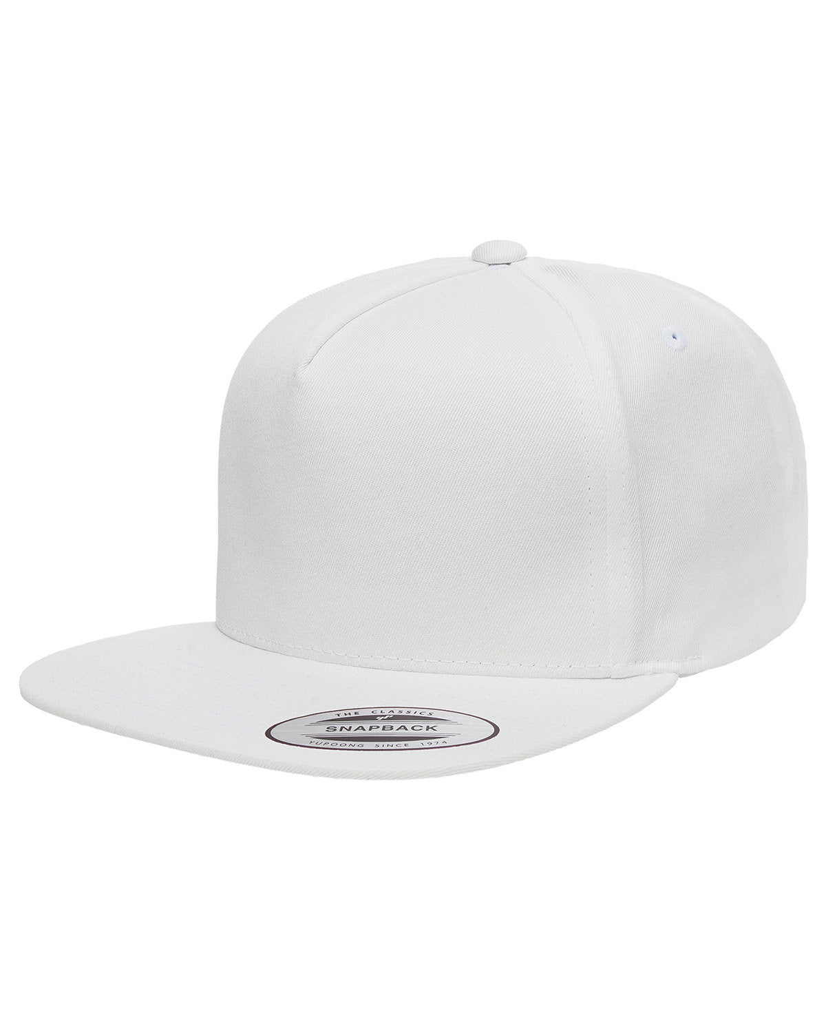 Yupoong Adult 5-Panel Cotton Twill Snapback Cap