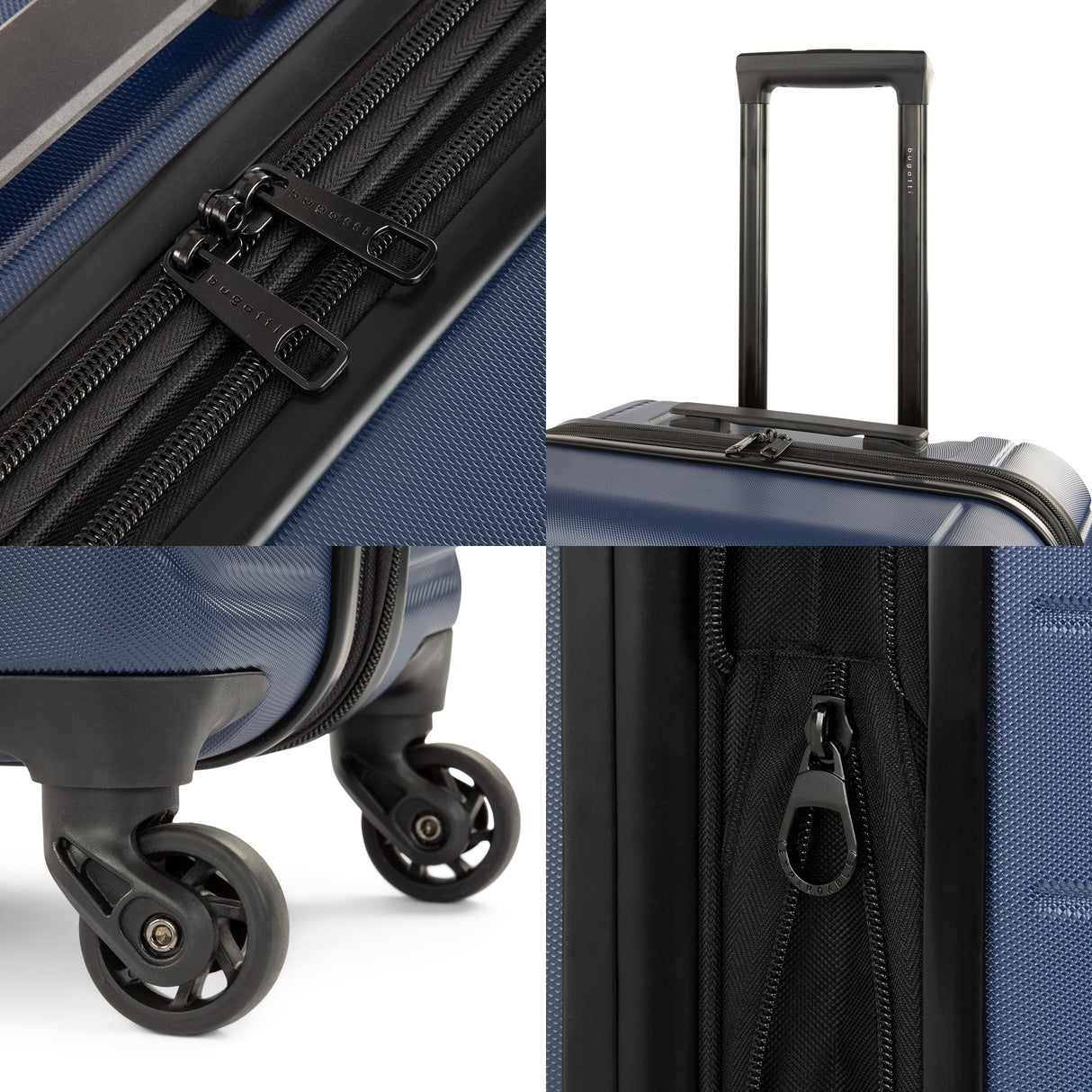 BUGATTI-OSAKA COLLECTION- 3 pcs Hard Luggage Set