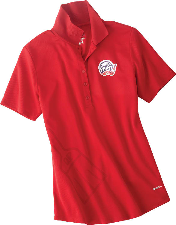 Women's MORENO TEXT MICRO SS POLO