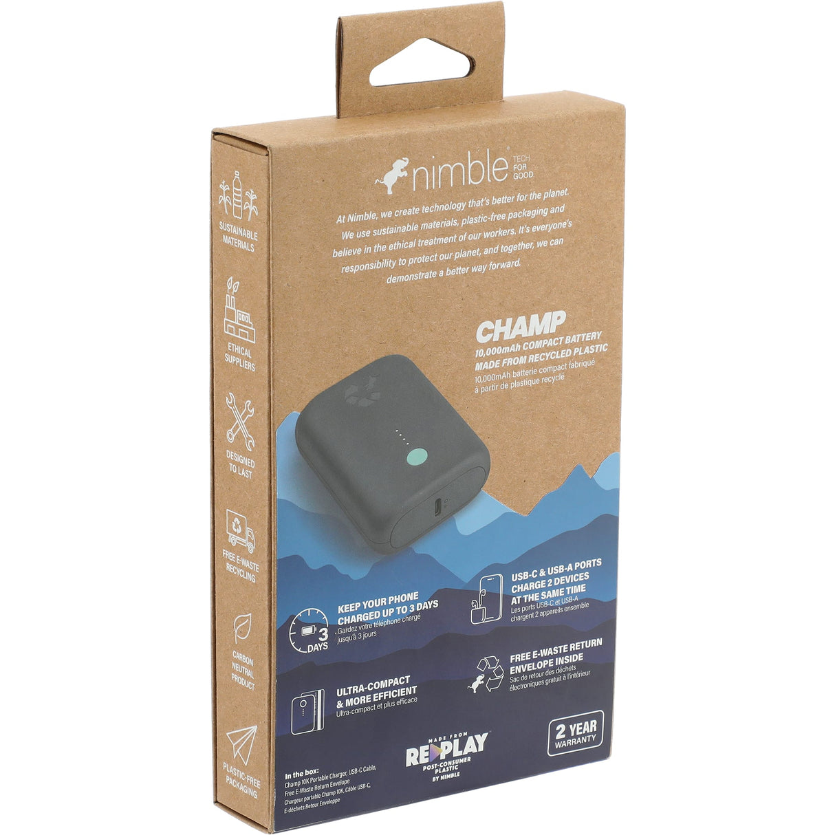 Nimble Champ 10000 mAh PD Power Bank
