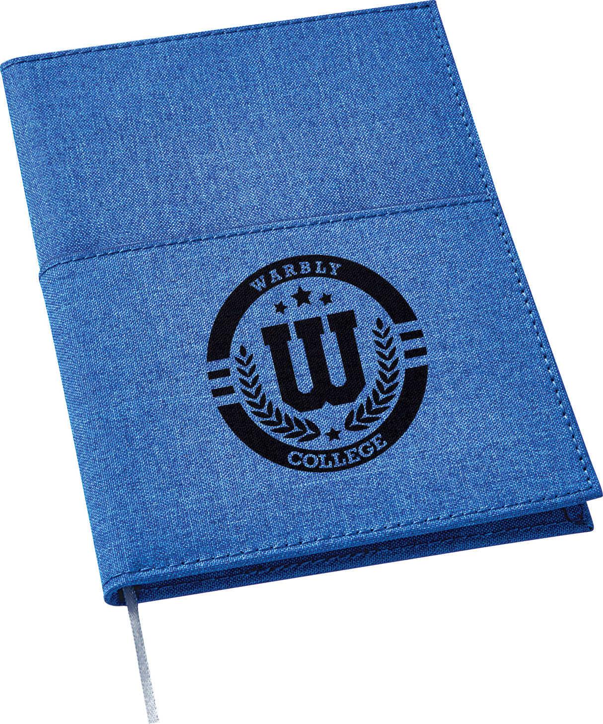 5" x 7" FSC® Mix Canvas Pocket Refillable Notebook