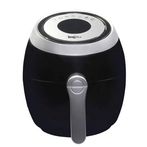 Total Chef Electric Air Fryer Oven 3.8qt, black/silver