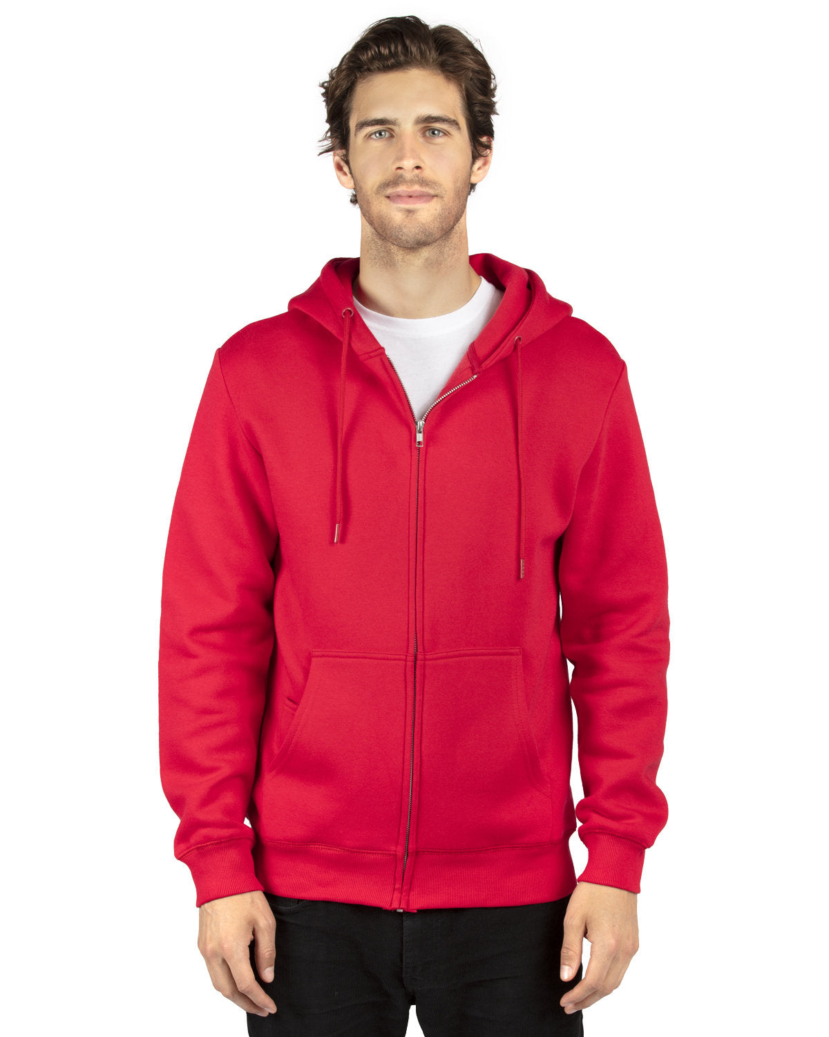 000205 THREADFAST Unisex Ultimate Fleece Full-Zip Hooded Sweatshirt