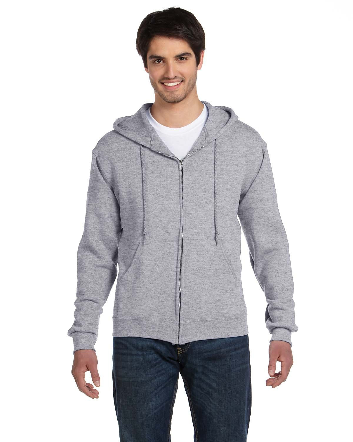 Fruit of the Loom Adult Supercotton? Full-Zip Hooded Sweatshirt