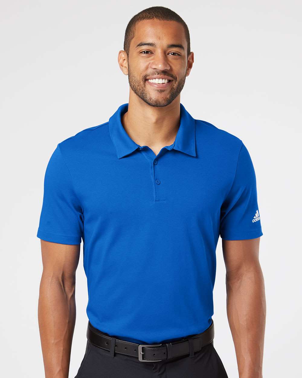 Adidas Cotton Blend Polo Shirt