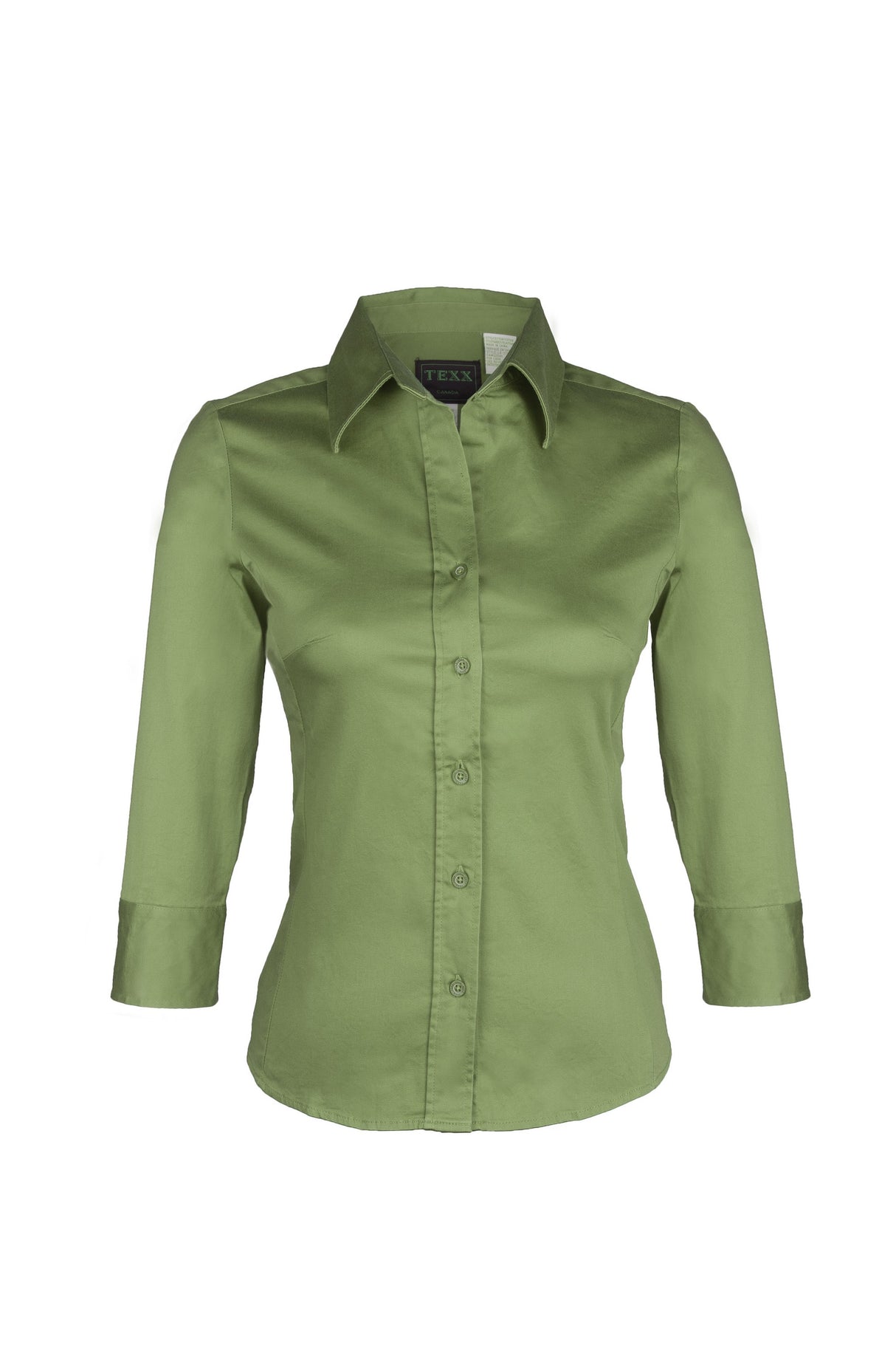 Ladies solid Stretch shirts (BASIL) (XS-2XL)