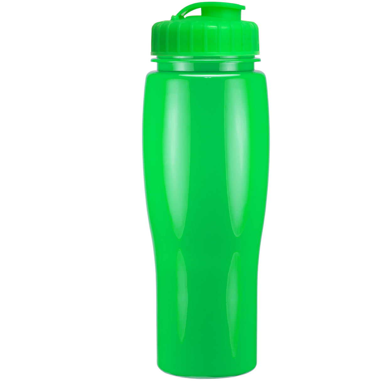24 Oz. Contour Bottle w/ Flip Top Lid - Solid Colors