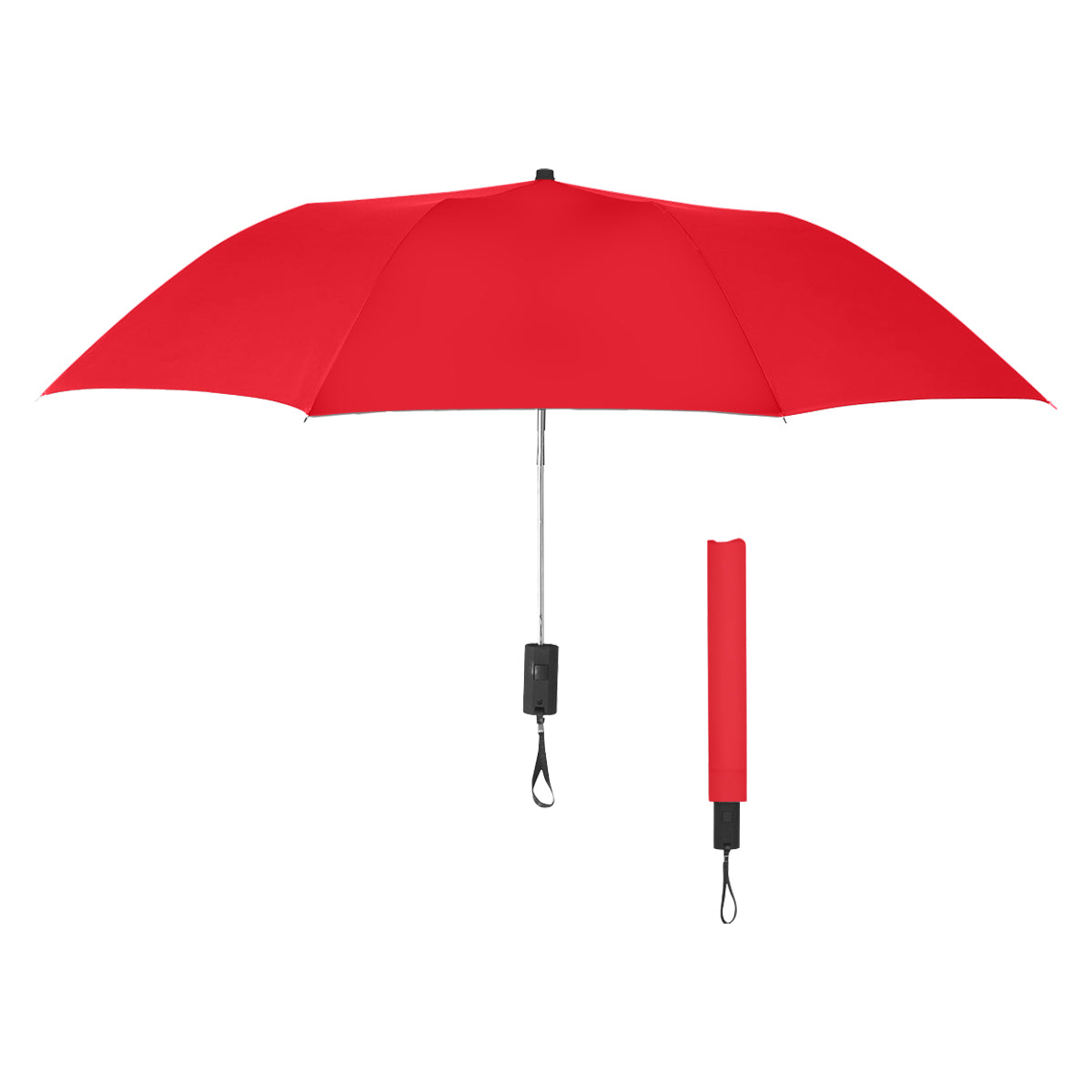 44" Arc Automatic Open Telescopic Folding Umbrella