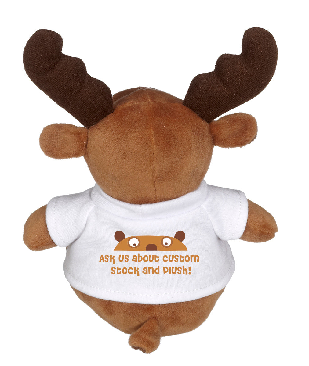 6" Mini Me Max Moose w/T-Shirt