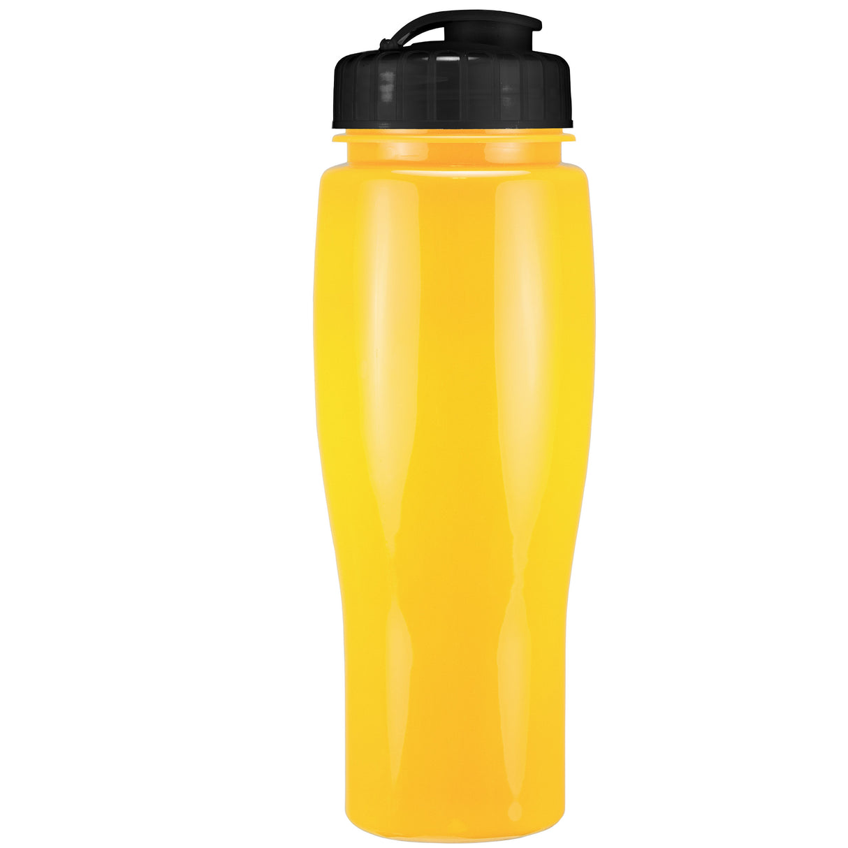 24 Oz. Contour Bottle w/ Flip Top Lid - Solid Colors