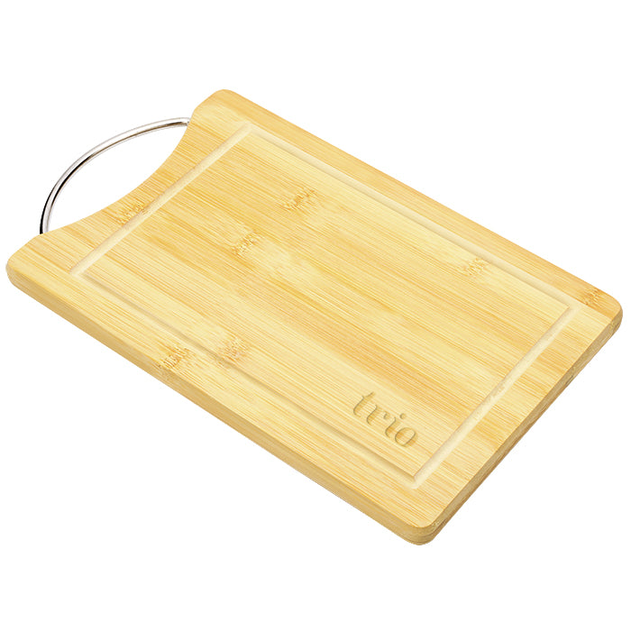 Home Basics® Bamboo Board 8"x12" w/ Handle